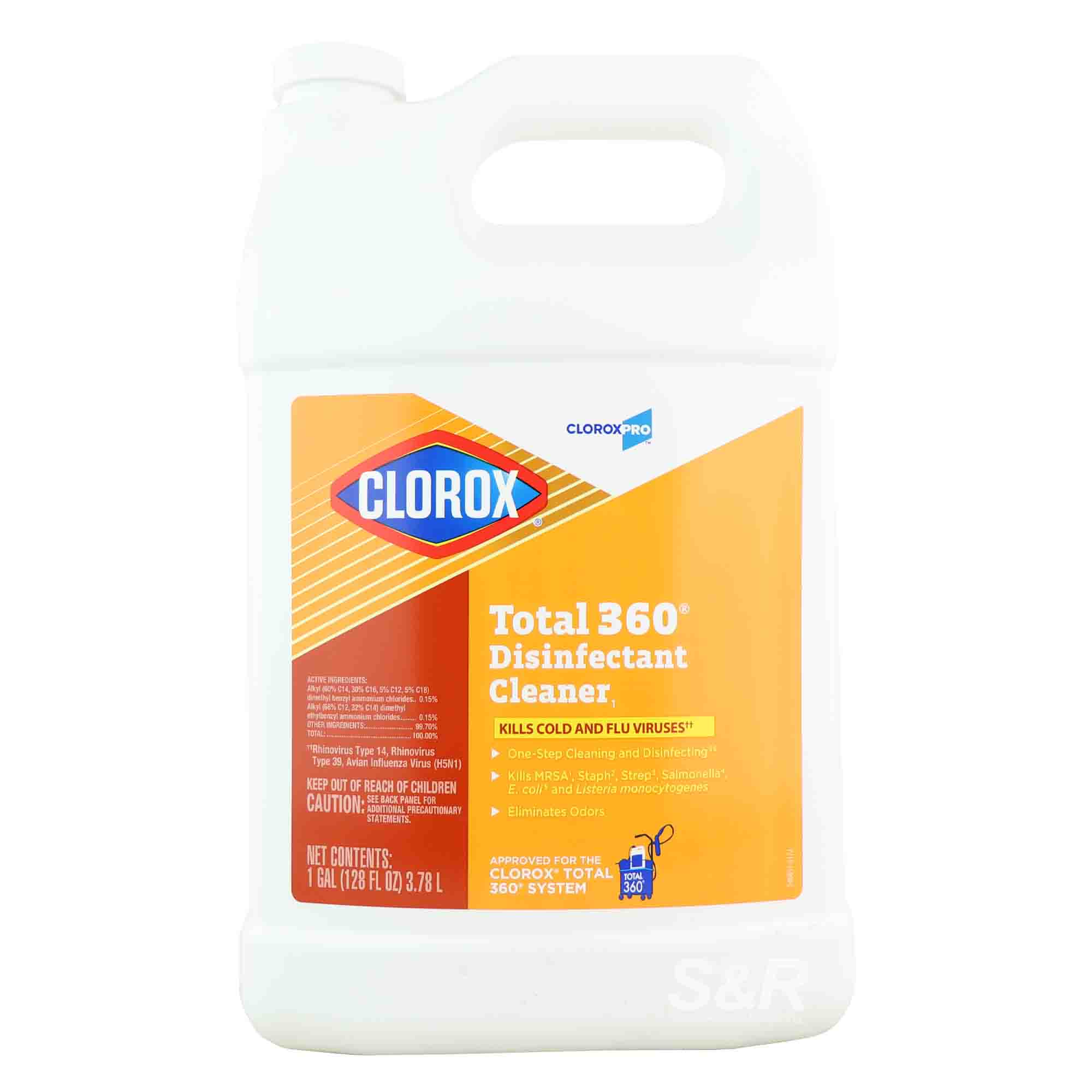 CloroxPro Total 360 Disinfectant Cleaner1 3.78mL CloroxPro Total 360 Disinfectant Cleaner1 3.78mL